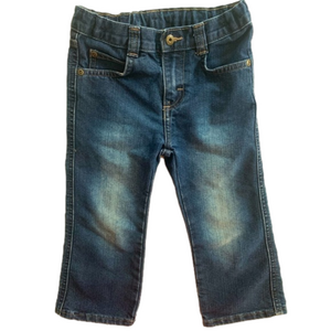 Blue Denim Faded Wash Jeans Toddler Size 3T